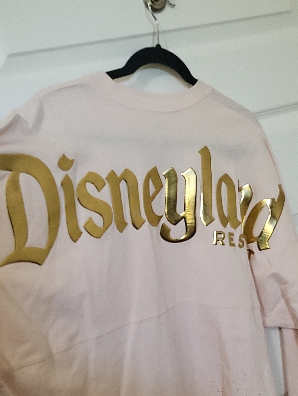 Disneyland Pink and Gold Spirit Jersey Size XL - Picture 7 of 13